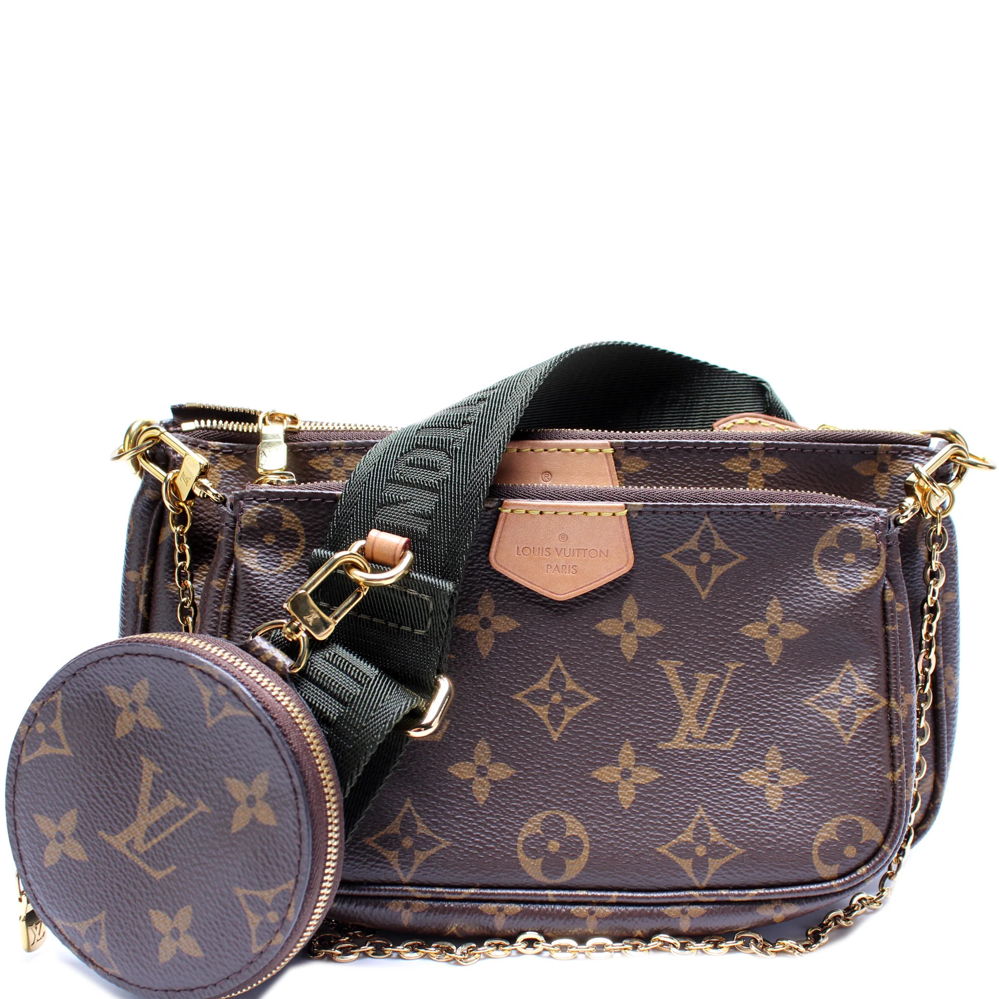 Multi Pochette Monogram | Keeks Designer Handbags