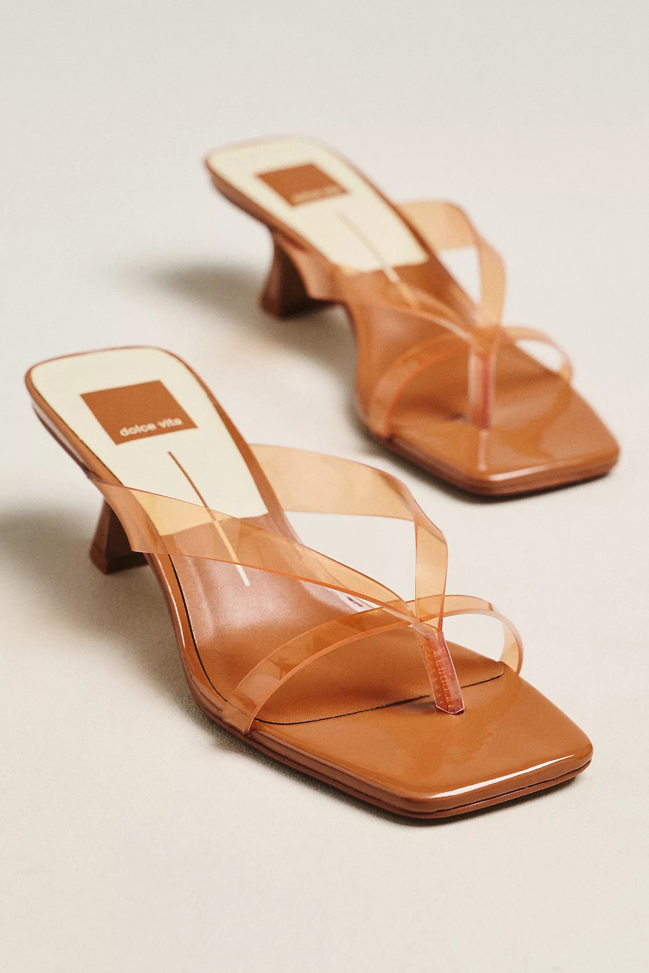 Dolce Vita Brevel Jelly Flip-Flop Heeled Sandals | Anthropologie (US)