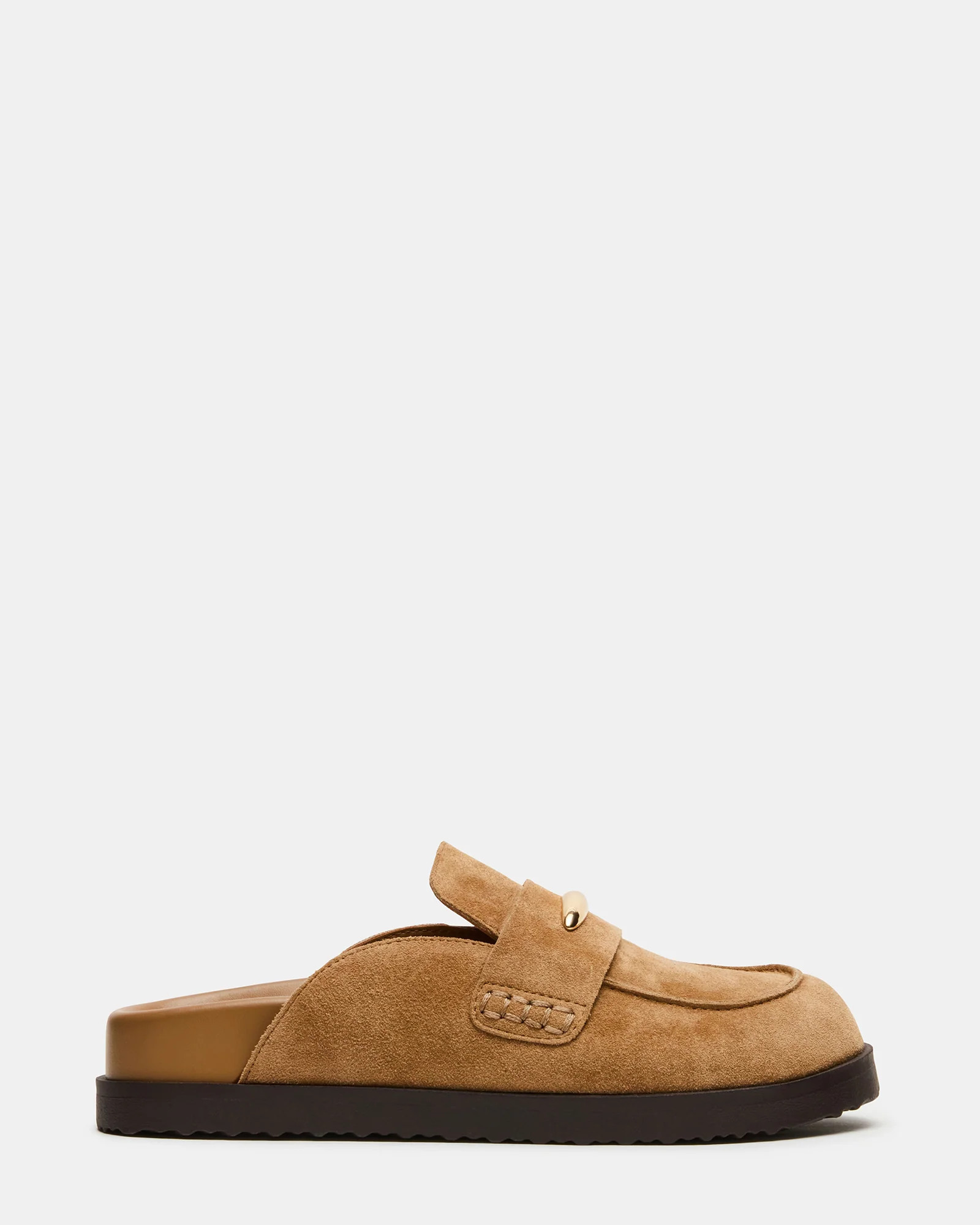 Steve Madden Women's Tobin Slip-On Flats - Chestnut Suede - Size 11 | Steve Madden (US)
