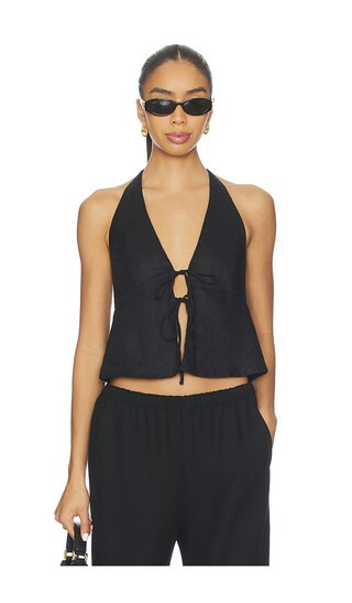 April Top in Black | Revolve Clothing (Global)