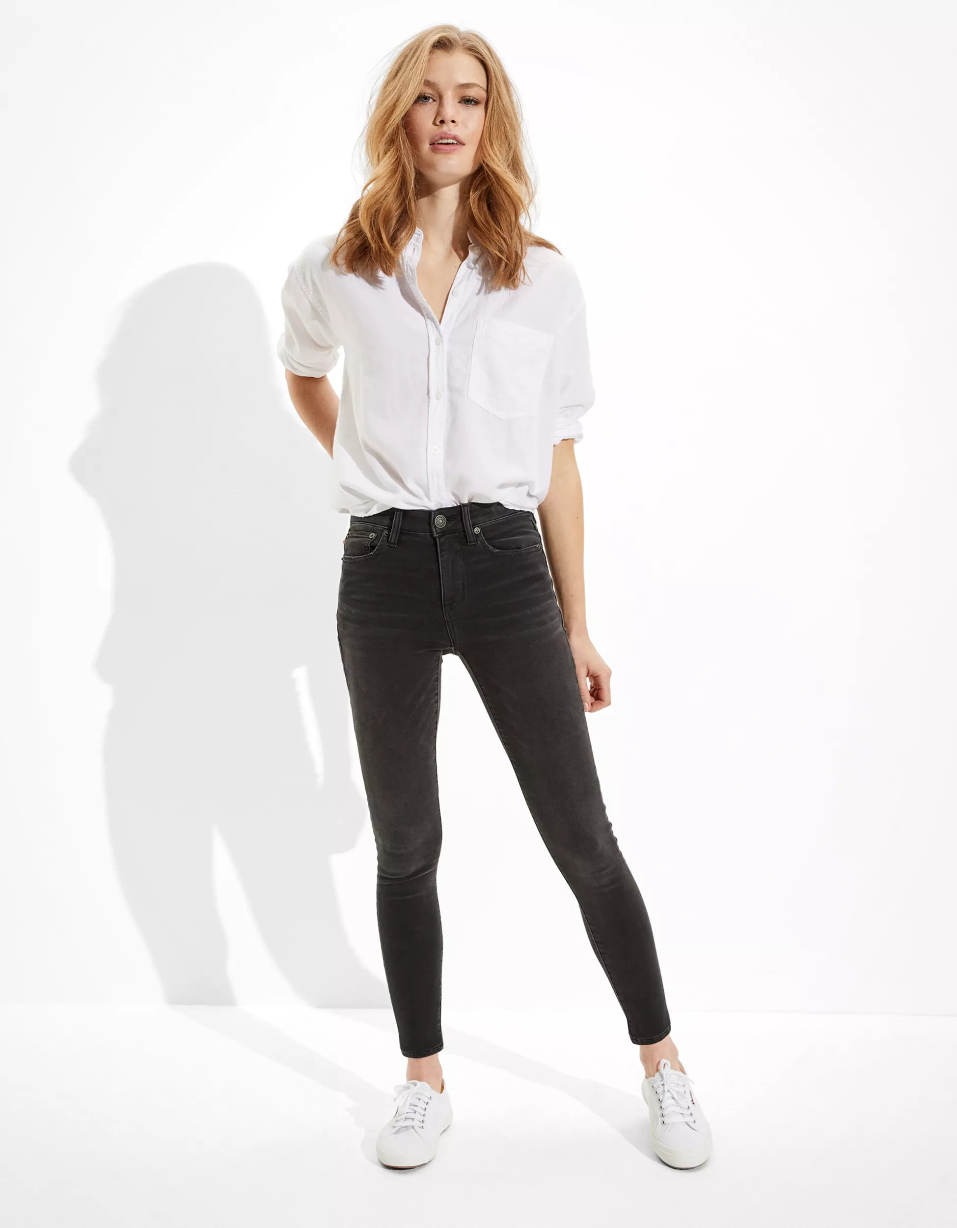 AE Ne(x)t Level Soft Knit High-Waisted Jegging | American Eagle Outfitters (US & CA)