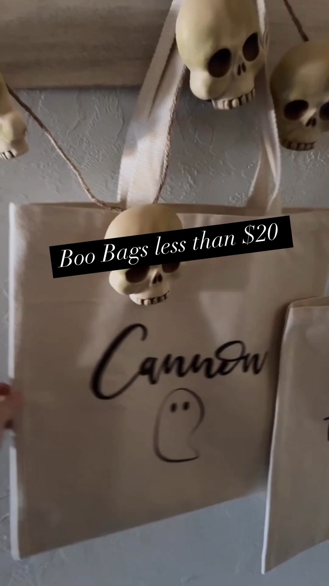 Cute boo bags for candy or gives personalization on Amazon

#LTKBaby #LTKKids