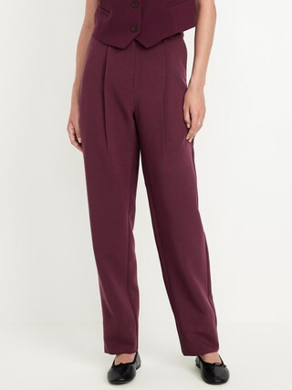 Extra High-Waisted Taylor Trouser Straight Pants | Old Navy (CA)