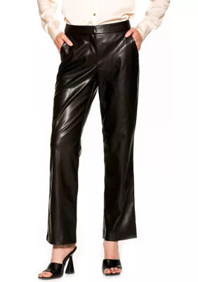 Alexia Admor Women's Faux Leather Pants, Black | Belk