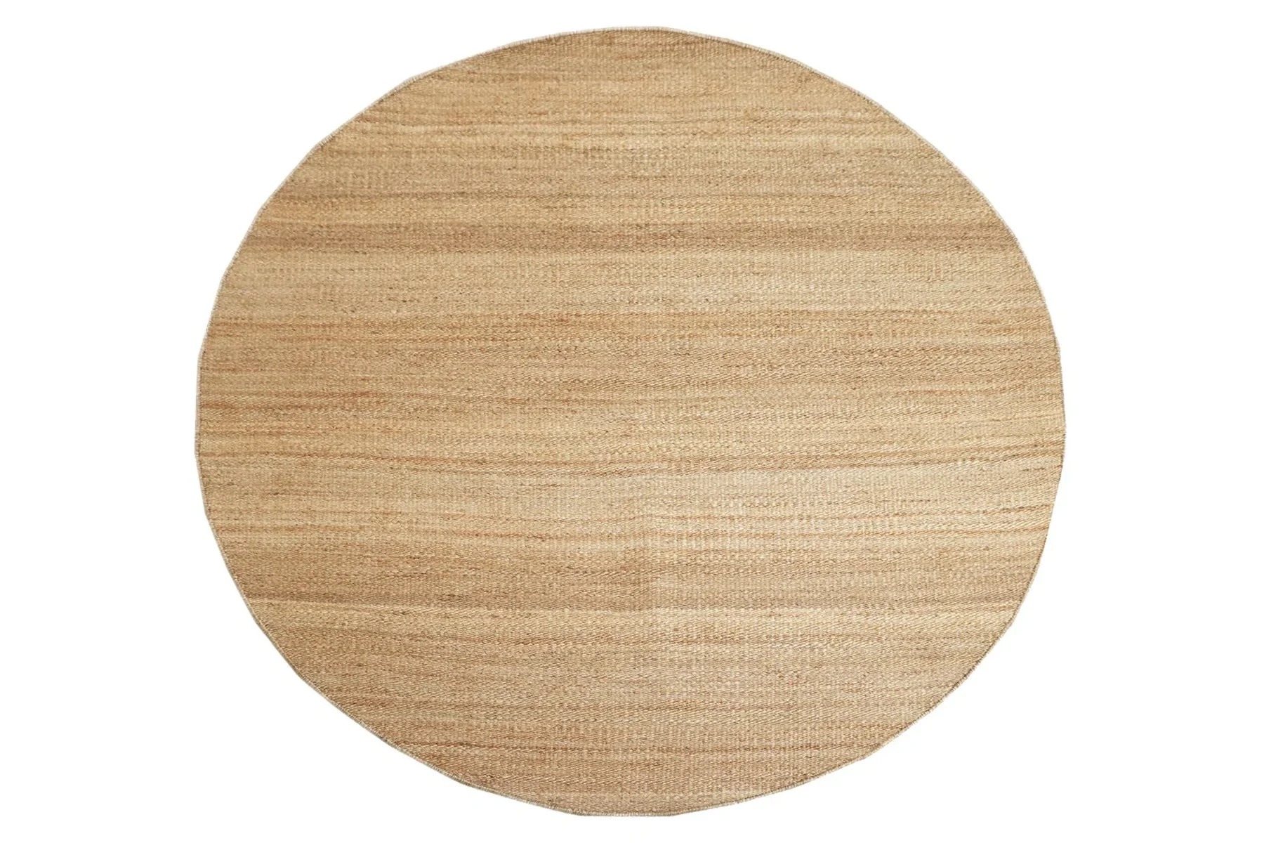 Round Jute Rug, 100% Natural Unbleached Jute, 1.5 mm Thick - Hart: Round | Revival Rugs Inc