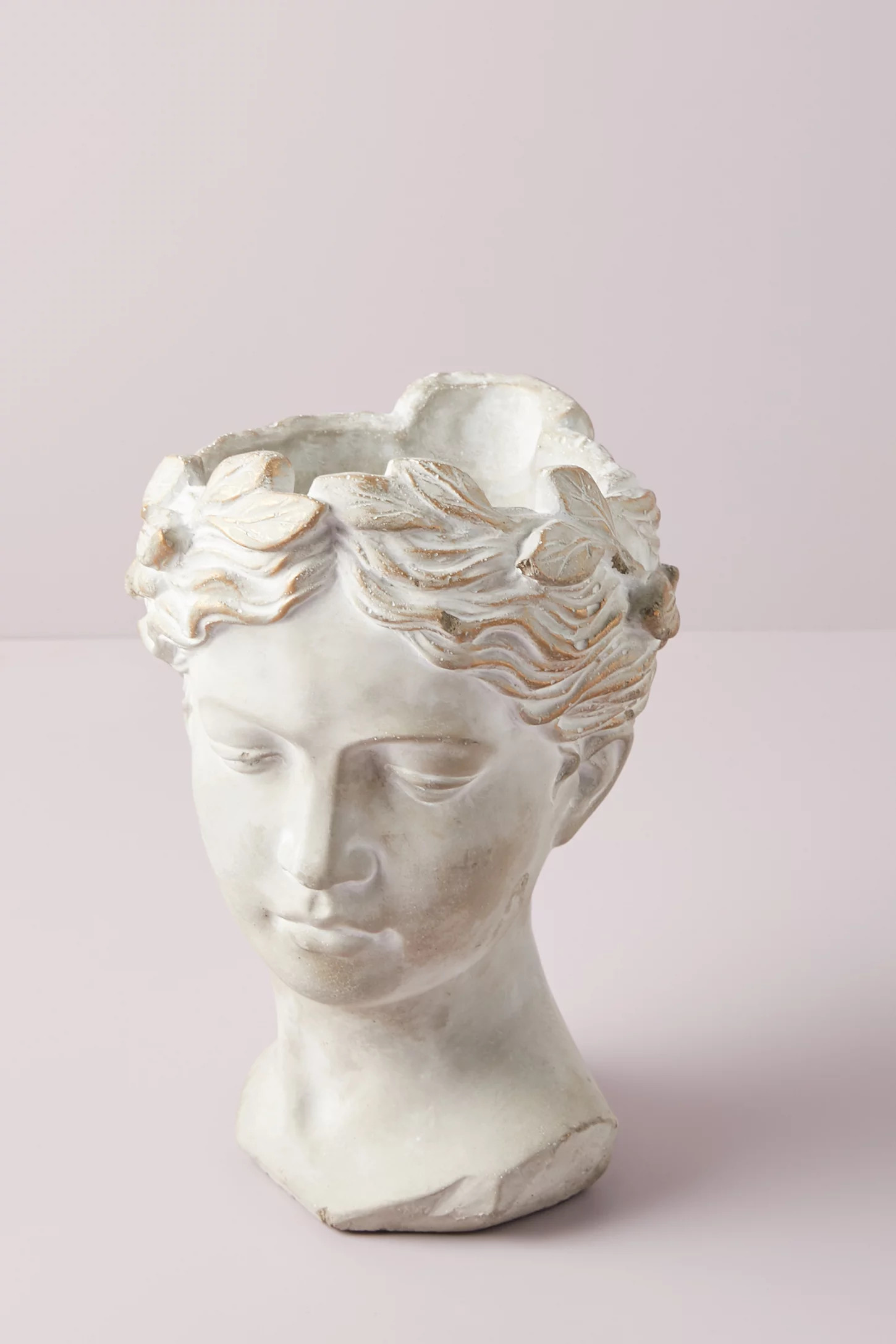 Grecian Bust Pot | Anthropologie (US)