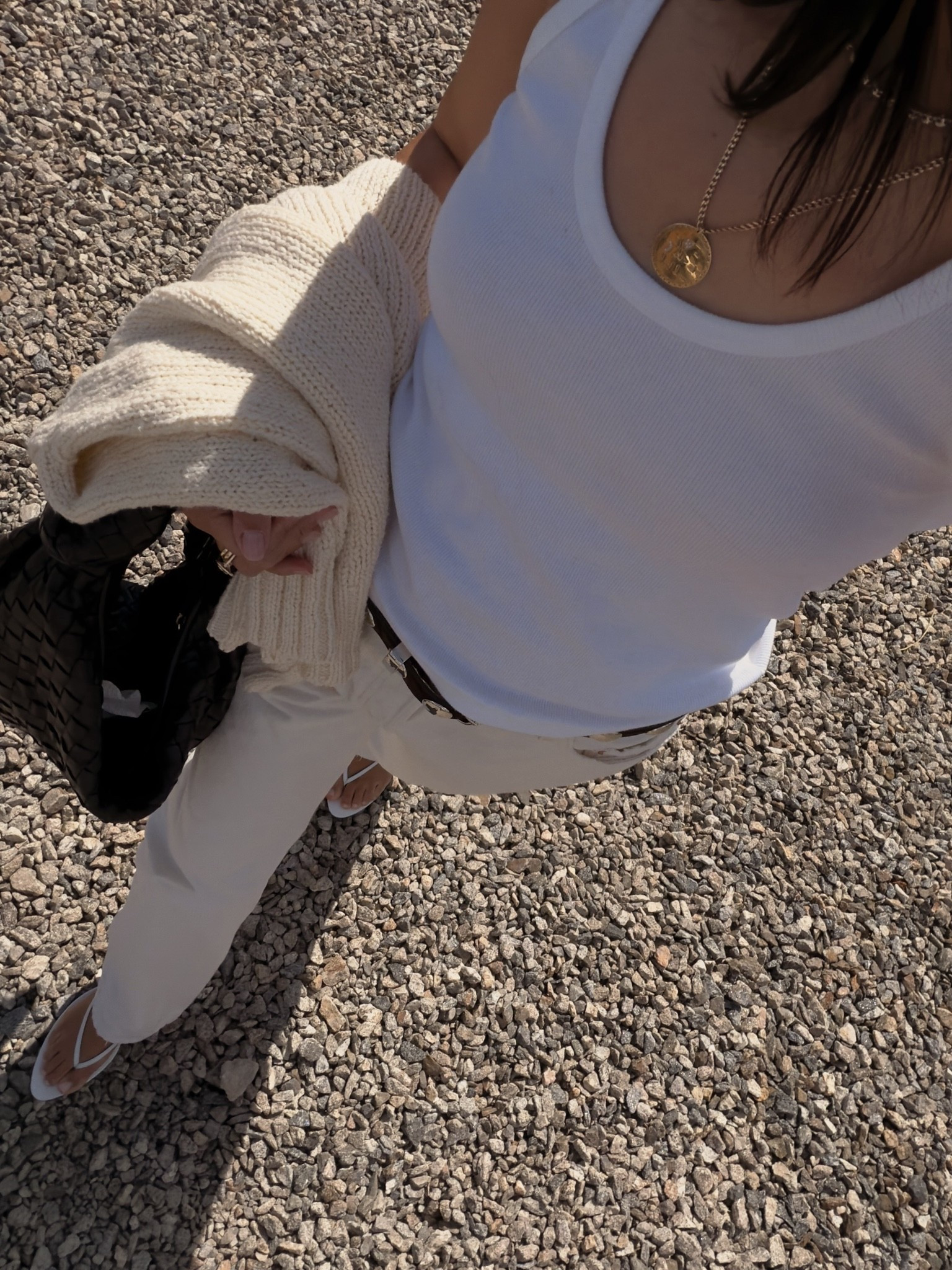 all white outfit summer