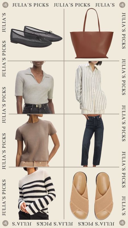 Save up to 25% at Everlane for Memorial Day! Linked my picks below!

Mesh ballet flats, leather tote, polo shirt, button down top, tee, jeans, sweater, crossover sandals

#LTKSaleAlert #LTKSeasonal #LTKWorkwear