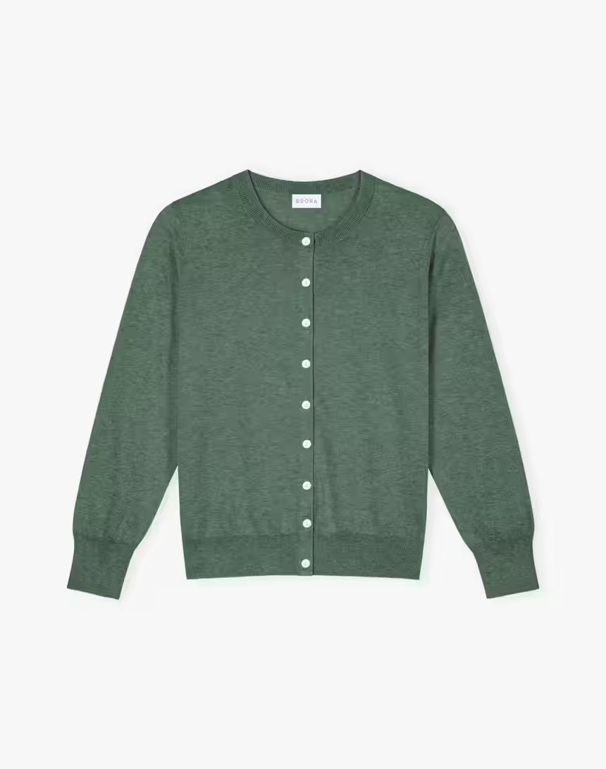 Cotton Knit Cardigan | Brora