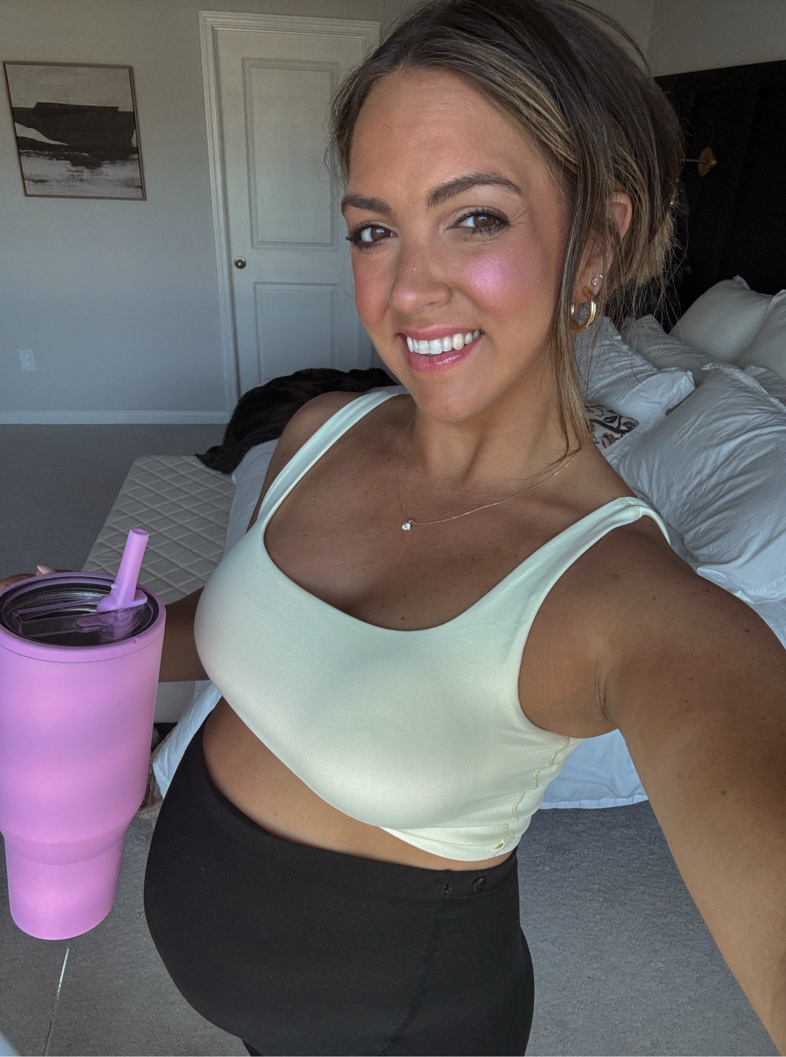 Blush details!

Patrick Ta Shade - she’s blushing 
Rare Beauty Shade - Cheer (use this as a blush topper for the glow!)