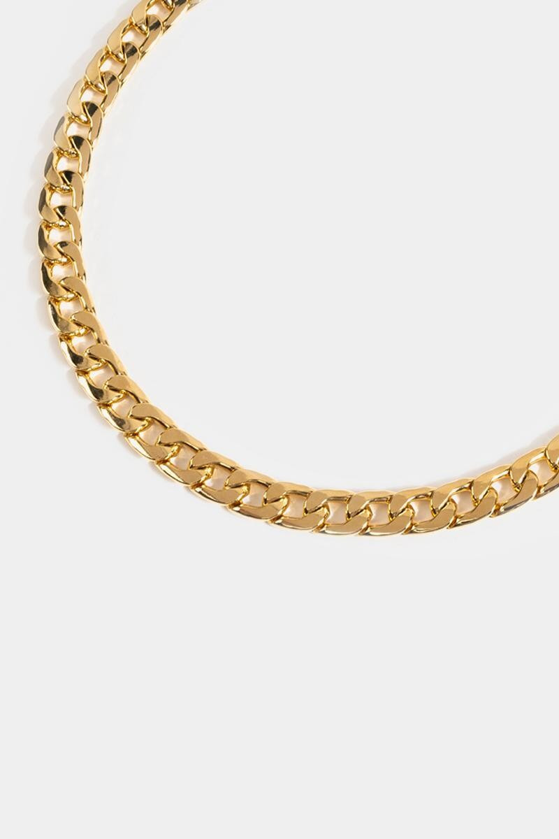 Iris Linked Curb Chain Necklace | Francesca’s Collections