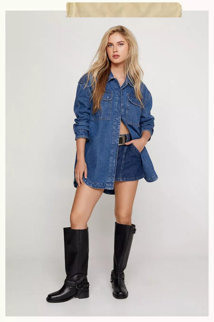 The Denim Overshirt | Nasty Gal US