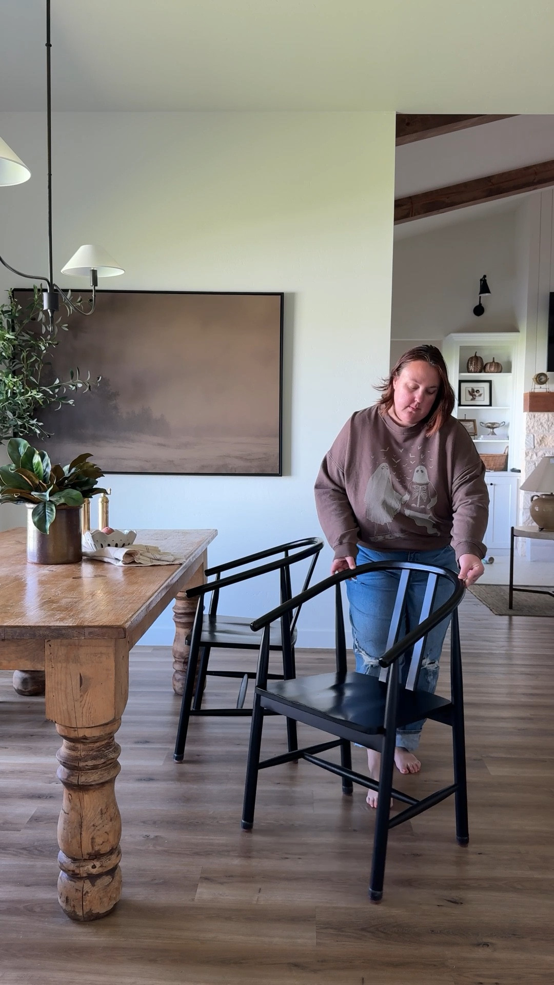 a kitchen item I’ll never tire of ever are my dining room chairs, they are modern but also are so comfortable to sit in clean up with a breeze and such a good size for any body type! Target x Hearth & Hand Magnolia 

#LTKHome