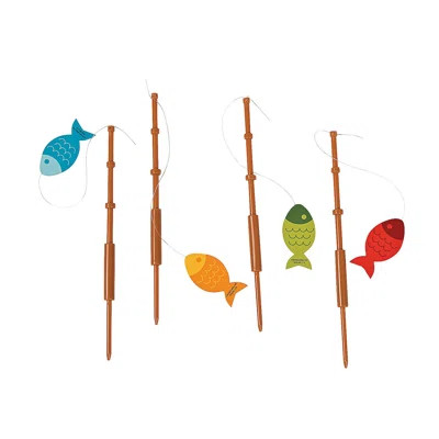 Little Fisherman Fishing Pole Picks, Party Supplies, 25 Pieces | Wayfair North America
