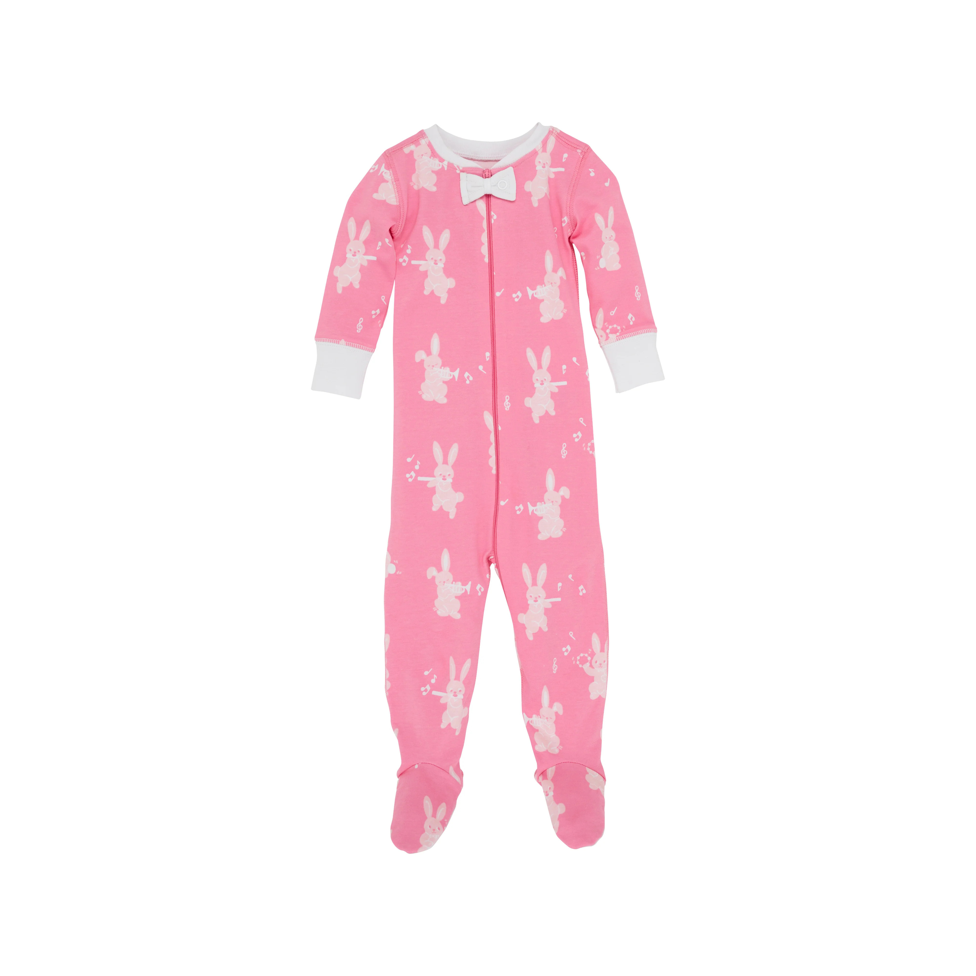 Noelle's Night Night - The Bunny Band (Pink) with Worth Avenue White | The Beaufort Bonnet Company