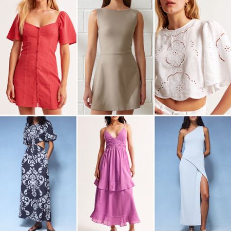Abercrombie arrivals, spring outfits, summer outfits, vacation outfit, maxi dress, wedding guest dress, spring top, active dress 

#LTKstyletip