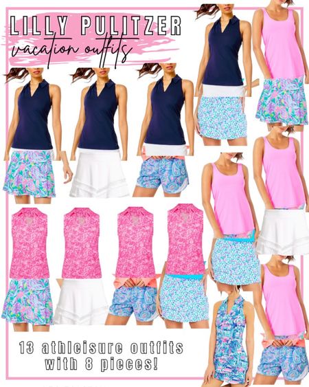Lilly Pulitzer vacation outfits I’m planning on bringing for travel! Love their athletic pieces for hot weather and beach vacation 



#LTKfindsunder100 #LTKtravel #LTKSeasonal
