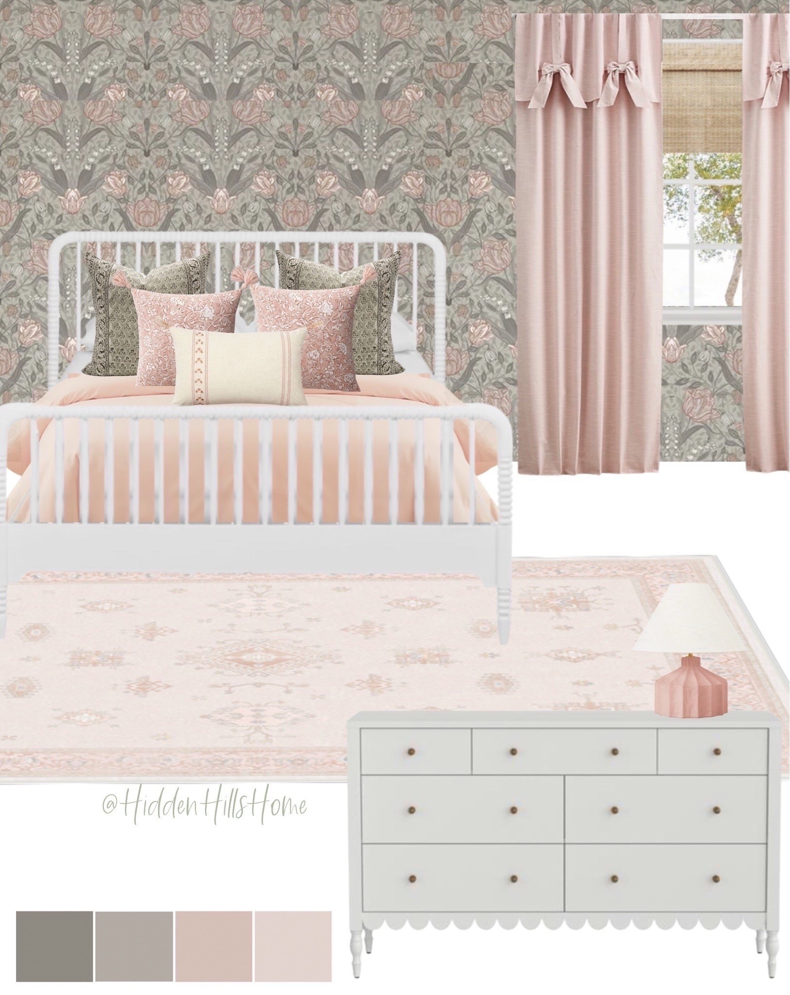 Girls bedroom decor inspo, girls bedroom mood board, pink and green girls bedroom, bedroom wallpaper #girls #bedroom #homedecor 


#LTKKids #LTKSaleAlert #LTKHome