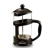 Ovente French Press Coffee, Tea and Espresso Maker, Heat Resistant Borosilicate Glass with 4 Filter  | Amazon (US)