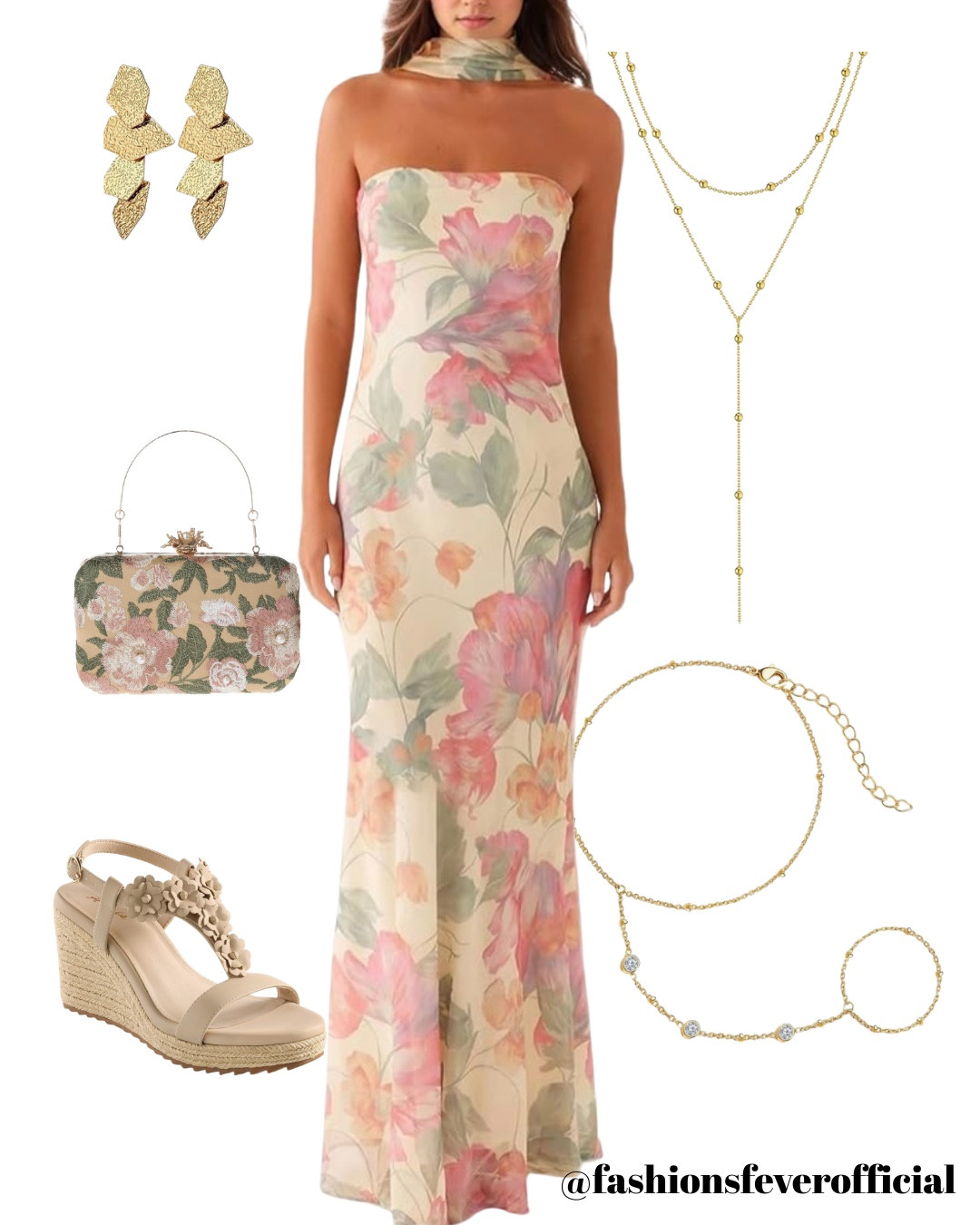 Spring Garden Wedding Guest Perfection! 🌸✨
Found the absolute dreamiest look for a spring or summer wedding! This pastel floral strapless maxi dress is so romantic, and the matching neck detail gives it such a chic, elevated vibe.
I paired it with these stunning floral-embellished wedge sandals—the espadrille heel makes them so comfortable for walking on grass at outdoor venues! 🌿 Finished the look with a gorgeous embroidered floral clutch, a delicate layered gold lariat necklace, and textured gold statement earrings.
Whether you're heading to a garden wedding, a daytime gala, or a fancy brunch, this entire ensemble is a showstopper.
Click the link below to shop my exact outfit and accessories! 👇
#weddingguestdress #springwedding #gardenwedding #floralmaxi #weddingguestinspo #springfashion #LTKwedding #LTKstyle #LTKshoecrush #LTKit

#LTKootd #LTKSeasonal