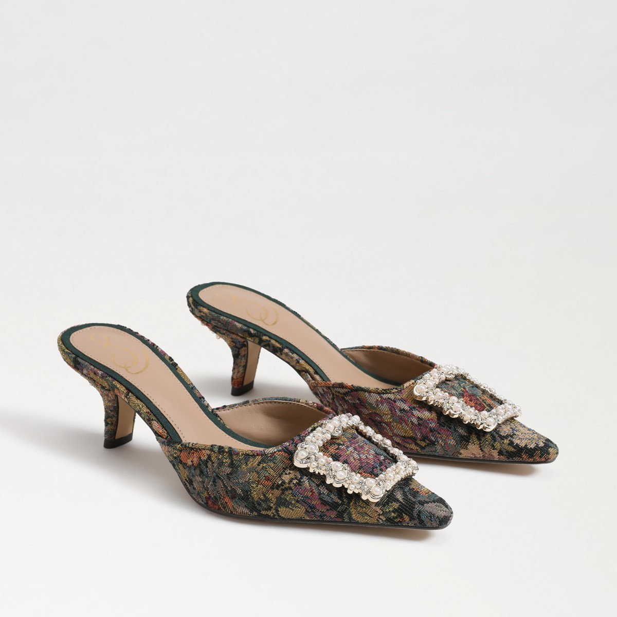 Brit Luster Kitten Heel Mule | Sam Edelman