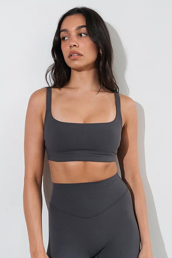 Vitality Cloud II Classic Bra in Iron, Women's at Urban Outfitters | Urban Outfitters (US and RoW)