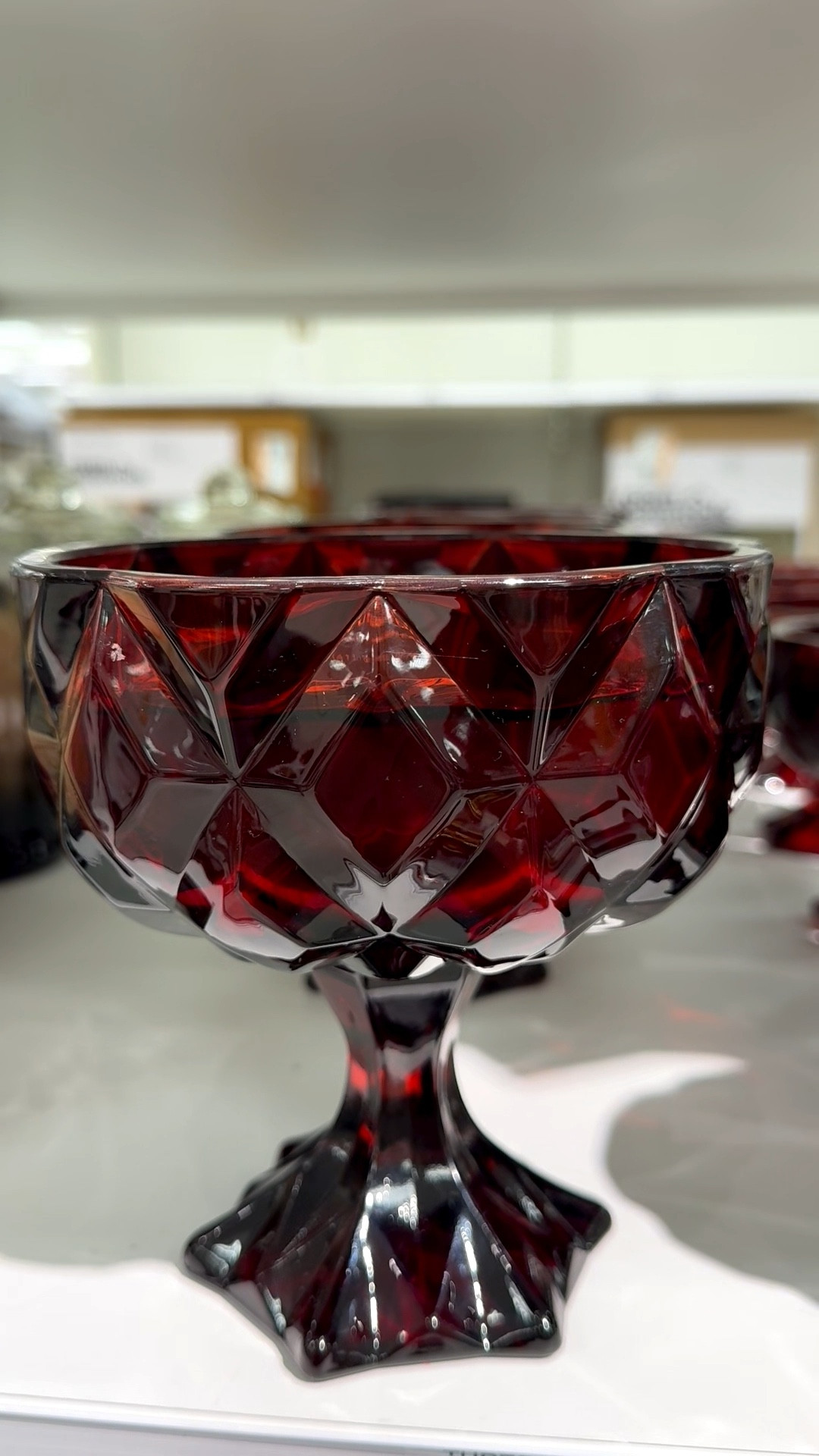 These candles stopped me in my tracks. They’re faceted glass in. Deep red. The candle scent? Haunt Couture. I’m not being fancy, that’s the actual name. And let me tell you, it’s so good! As a mosaic artist, the faceted design reminds me of glass and grout lines. Both sizes are super cute! For mosaic tips, tutorials, inspiration, and so much more please visit my YouTube channel: YouTube.com/julieweilbacher. Follow @julieweilbacher on Instagram for all things mosaic art. #halloweendecor #mosaic #cutehalloweendecor #redcandle #halloweencandle #coupeglass #facetedglass #chichalloweendecor #hauntcouture

#LTKFindsUnder50 #LTKSeasonal #LTKHome