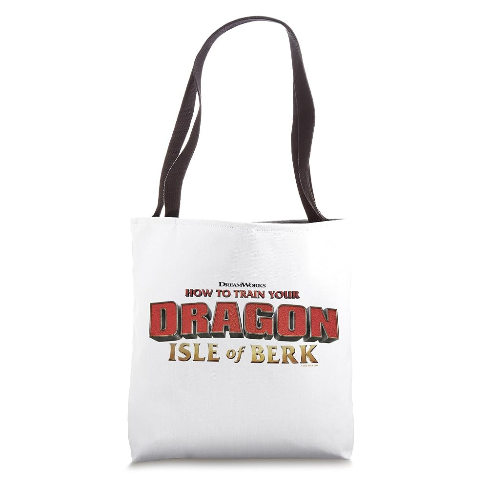 Universal Epic Universe Isle of Berk Dragons Logo Tote Bag | Amazon (US)