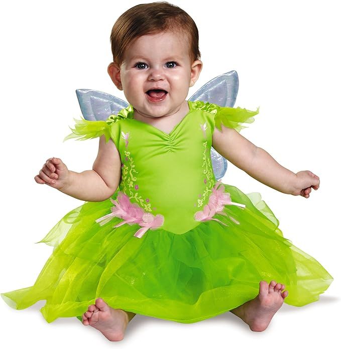 Disney Disguise Baby Girls' Tinker Bell Deluxe Infant Costume | Amazon (US)