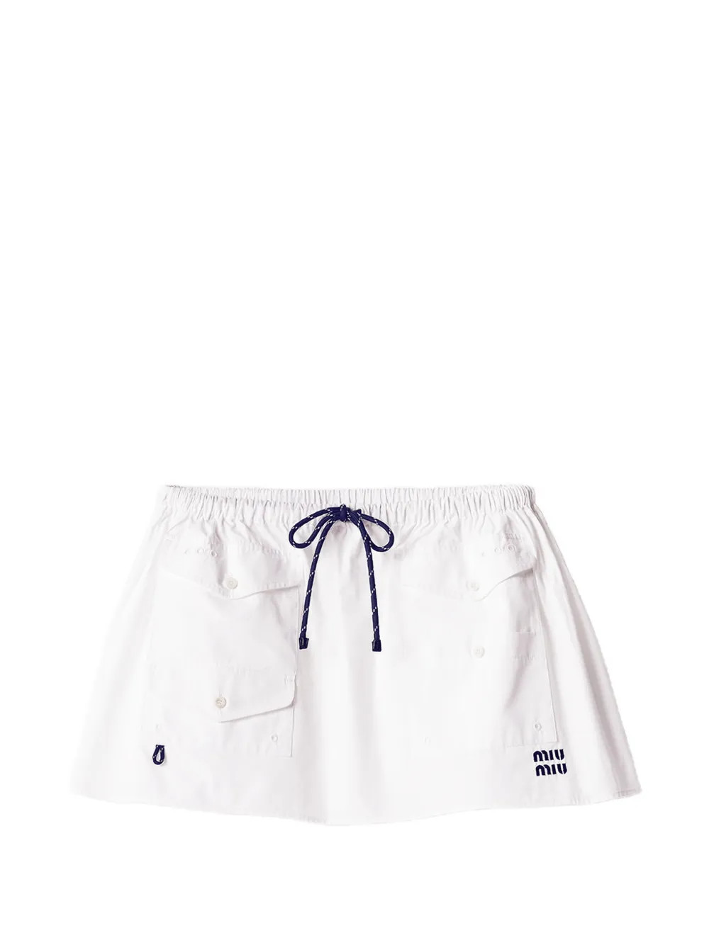 poplin mini skirt | Farfetch Global