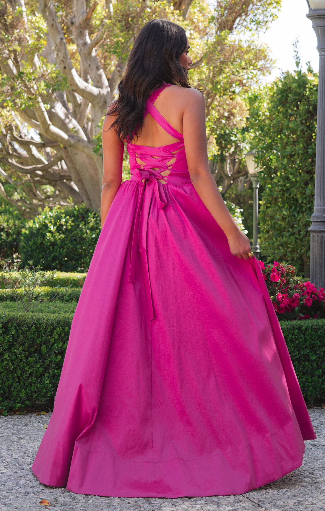 Abigail Maxi Dress ~ Rich Magenta Taffeta | Show Me Your Mumu