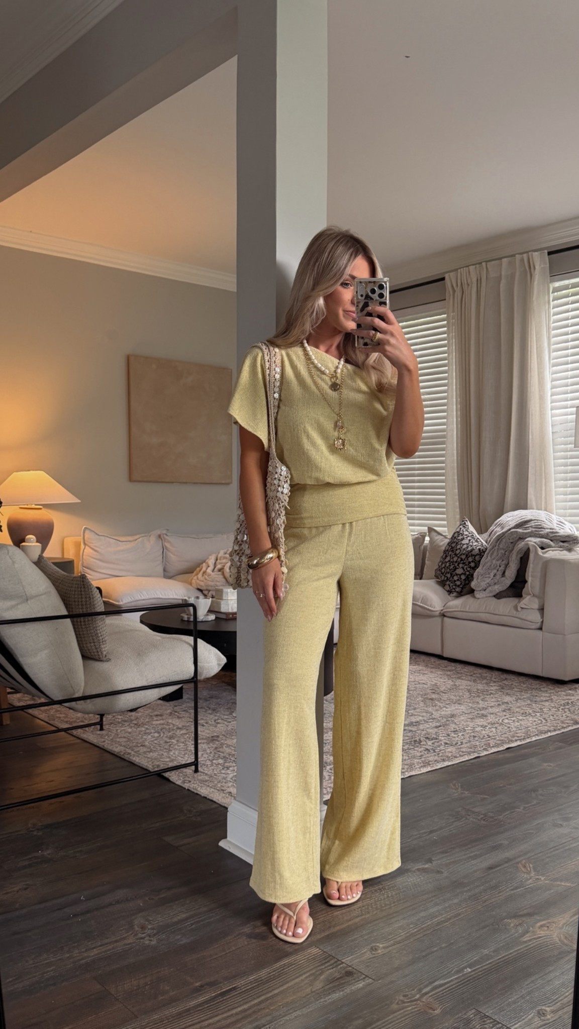 Summer knit set- this yellow is amazing!

#LTKSeasonal