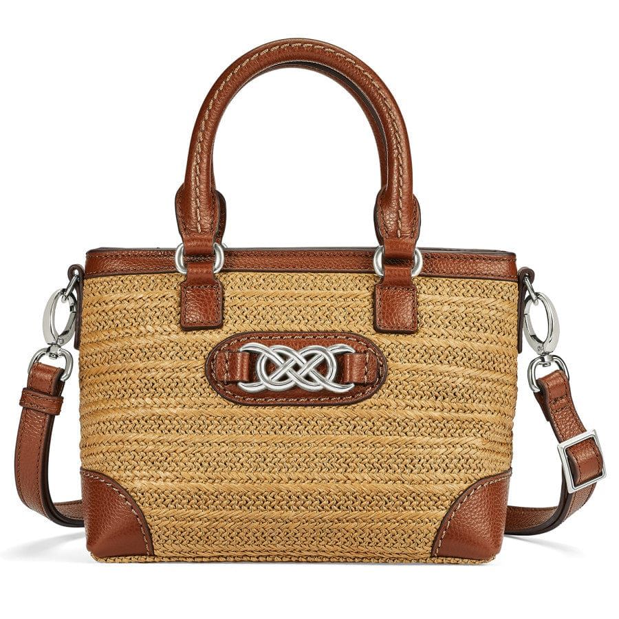 Alessa Straw Satchel | Brighton