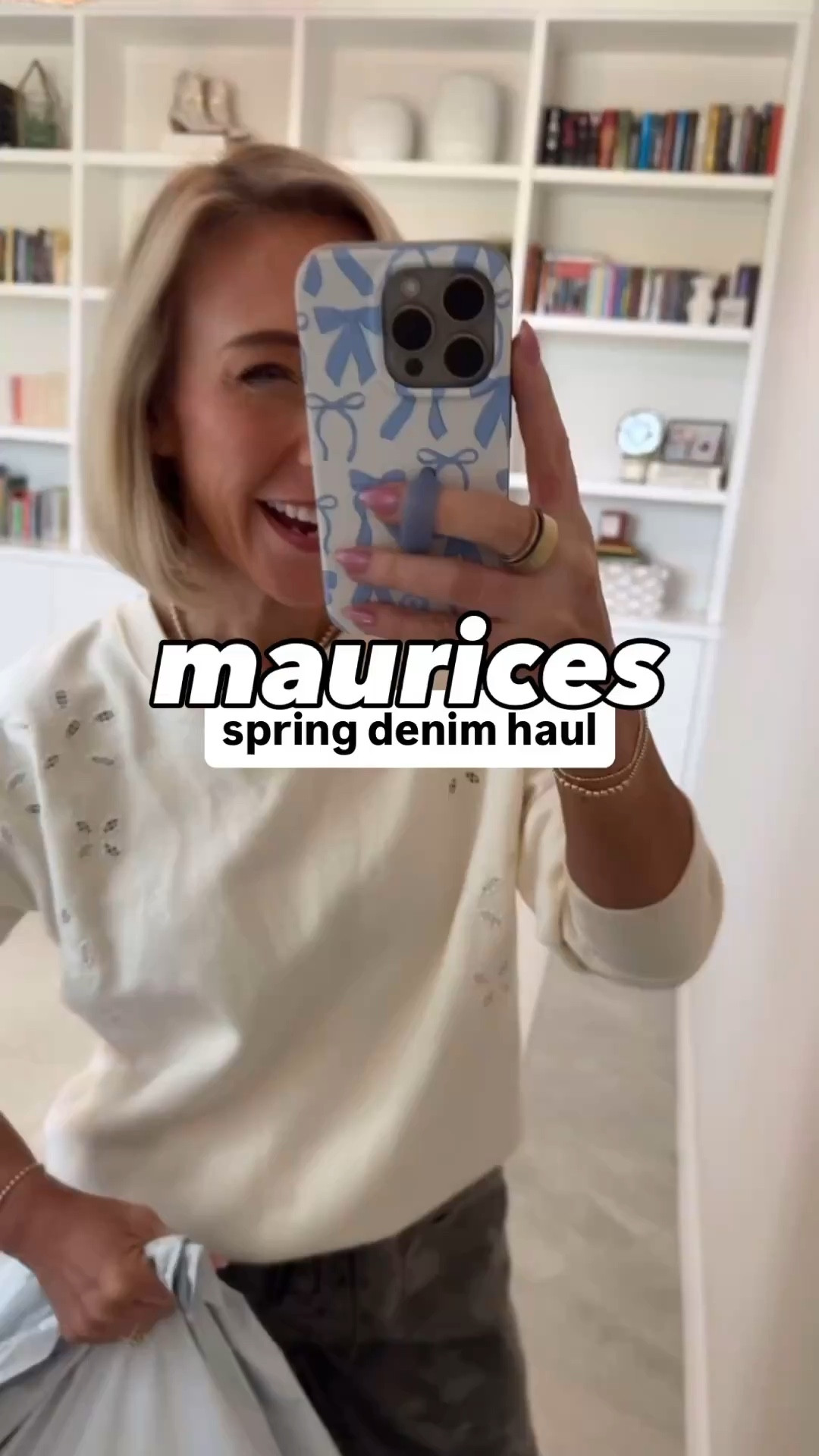 @maurices - spring denim haul: (and it’s all on sale!… PLUS, use code LTK10 for a stackable 10% off!!) #mauricespartner * Floral Embroidered Sweatshirt - size: Small. * Camo Barrel Leg Weekender Pant - size: XSmall. Outfit 1 1. High Rise Ripped Wide Leg Jean - Size 0, Regular. 2. Eyelet Crew Neck Tee - Size XSmall, 3. Tan Canvas Utility Jacket - Size XSmall. 4. Raffia Two Band Footbed Sandal - TTS. 5. Matte Gold Cutout Fan Drop Earrings Outfit 2 6. Daisy Embroidered High Rise Relaxed Straight Jean - Size 0. 7. Embroidered Ruffle Trim Top - Size XSmall. 8. Gold Beaded Layered Necklace Set. 9. Gold Wire Flower Stud Earrings. Outfit 3 10. Light Soft High Rise Wide Leg Jean - Size XSmall. 11. Textured Floral Short Sleeve Tee - Size XSmall. 4 colors. 12. Floral Flatform Slide Sandal - TTS. #ThatStyledFeeling

 

#LTKSaleAlert #LTKOver40 #LTKSeasonal