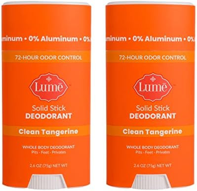 Lume Solid Deodorant Stick - Whole Body Deodorant - Aluminum-Free, Baking Soda-Free, Hypoallergen... | Amazon (US)