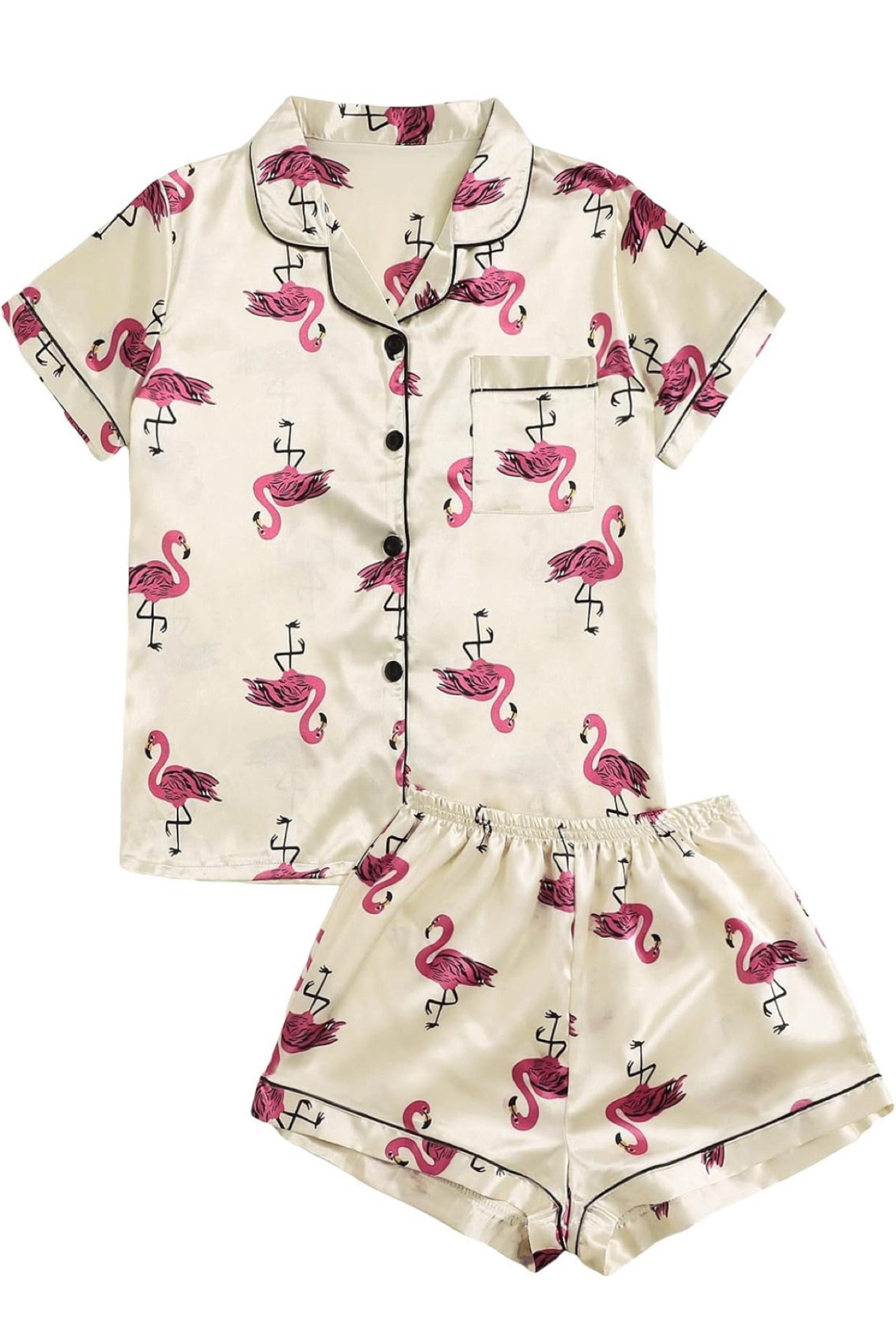 flamingo pj set 