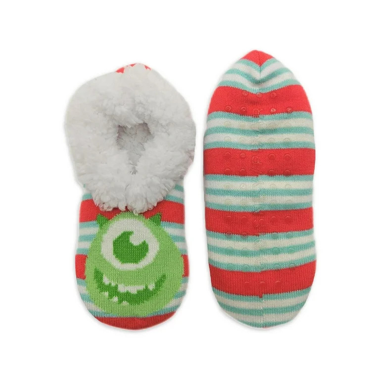 Monsters, Inc. Women's 3D Cable Knit Chenille Slipper Socks, 1-Pack, Size 4-10 | Walmart (US)