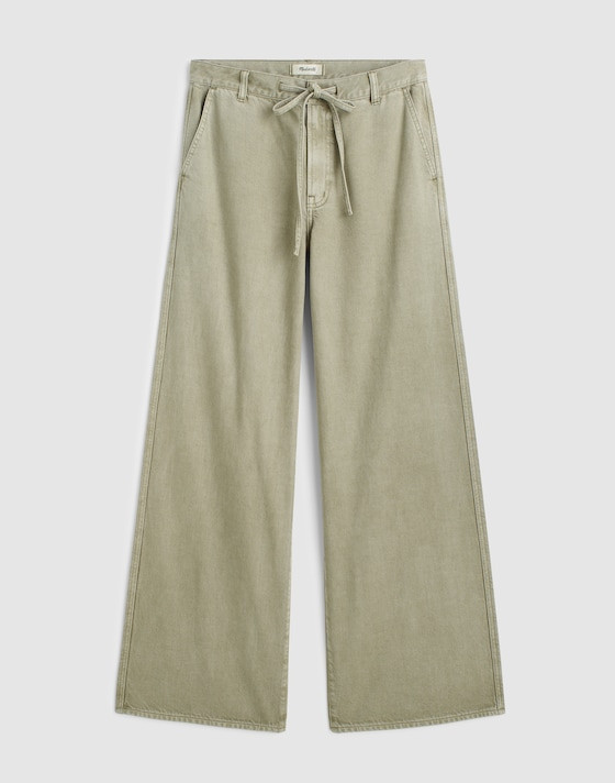 The Ultimate Wide-Leg Pant in Airy Denim | Madewell