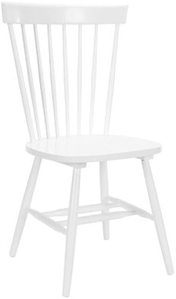 Safavieh American Homes Collection Parker Country Farmhouse White Spindle Side Chair (Set of 2) F... | Amazon (US)