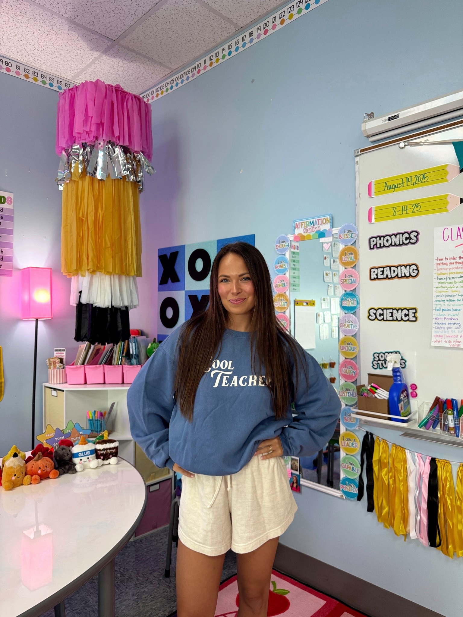 COOL TEACHER! 🩵✨🌈📓🖍️

@loft is giving 75% of the purchase price directly to @donorschoose to support teachers and classrooms until August 11! 💛

Let’s show up for teachers this back-to-school season! 


#teacher #teachergram #loft #donorschoose #teachersofinstagram #ootd #teacherootd #teaching #classroom #classroomideas #teacherstyle #teacheroutfits 

#LTKFindsUnder50 #LTKFindsUnder100 #LTKStyleTip