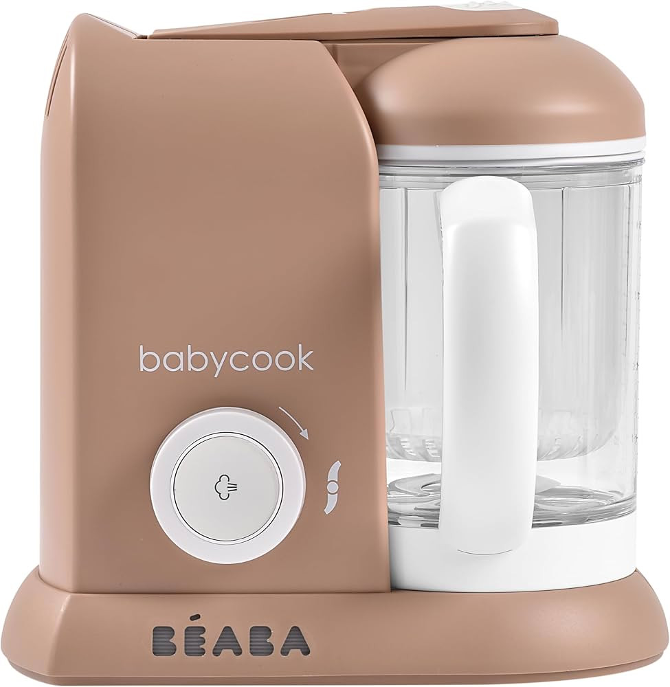 BEABA Babycook Solo 4 in 1 Baby Food Maker, Baby Food Processor, Steam Cook + Blend, Large Capaci... | Amazon (US)