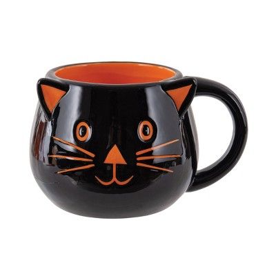 Gallerie II 16oz Black Cat Halloween Mug | Target