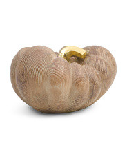 8.5in Resin Woodgrain Pumpkin | Fall Decor | Marshalls | Marshalls