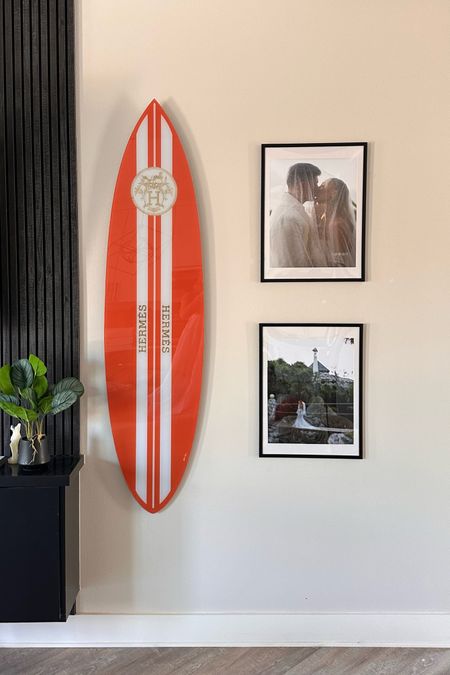 my favorite wall in our house🤭 code Sara20 gets you $$ off the surfboard or any other piece from Oliver Gal! 

#LTKhome