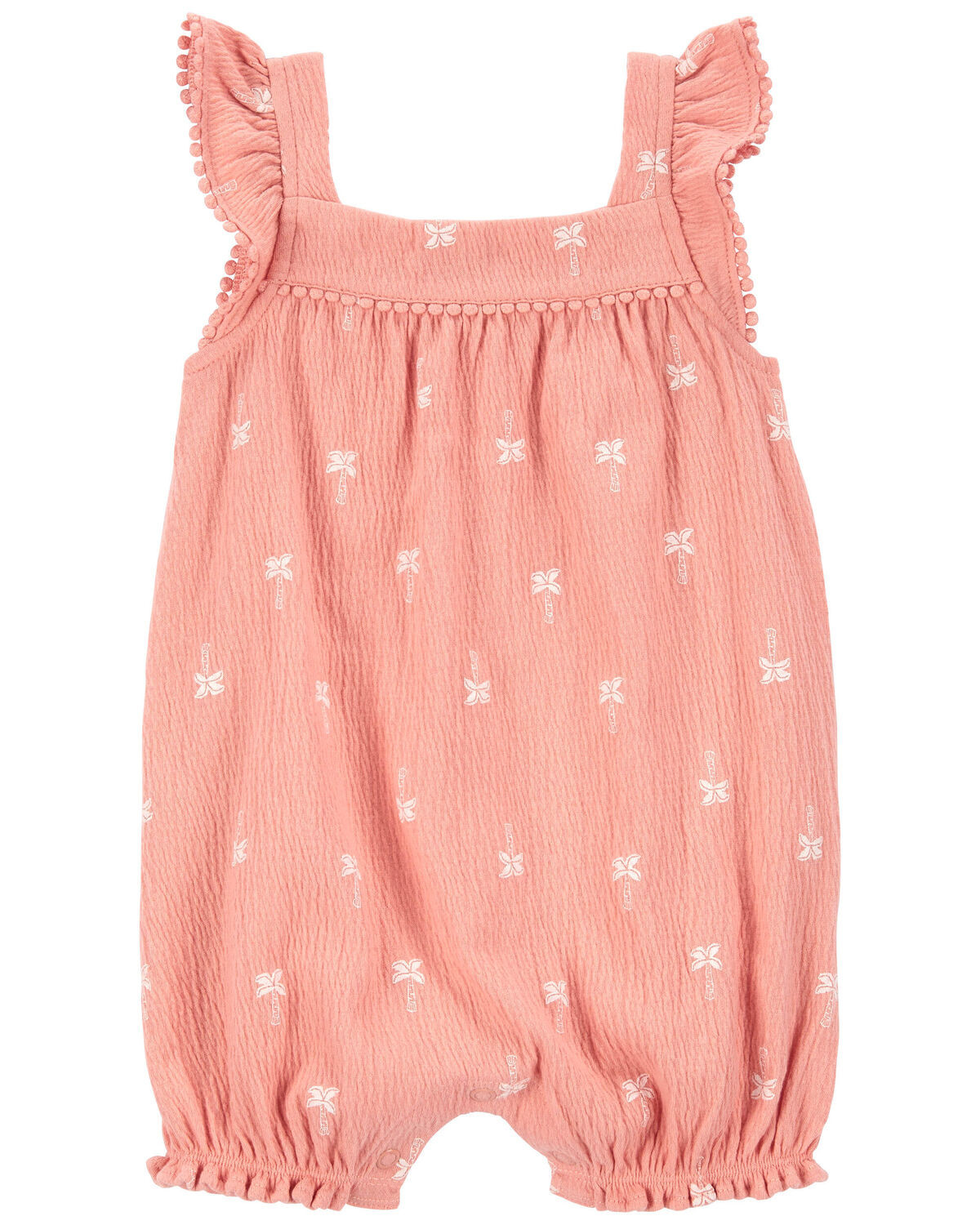 Baby Palm Tree Flutter Romper | Carter's
