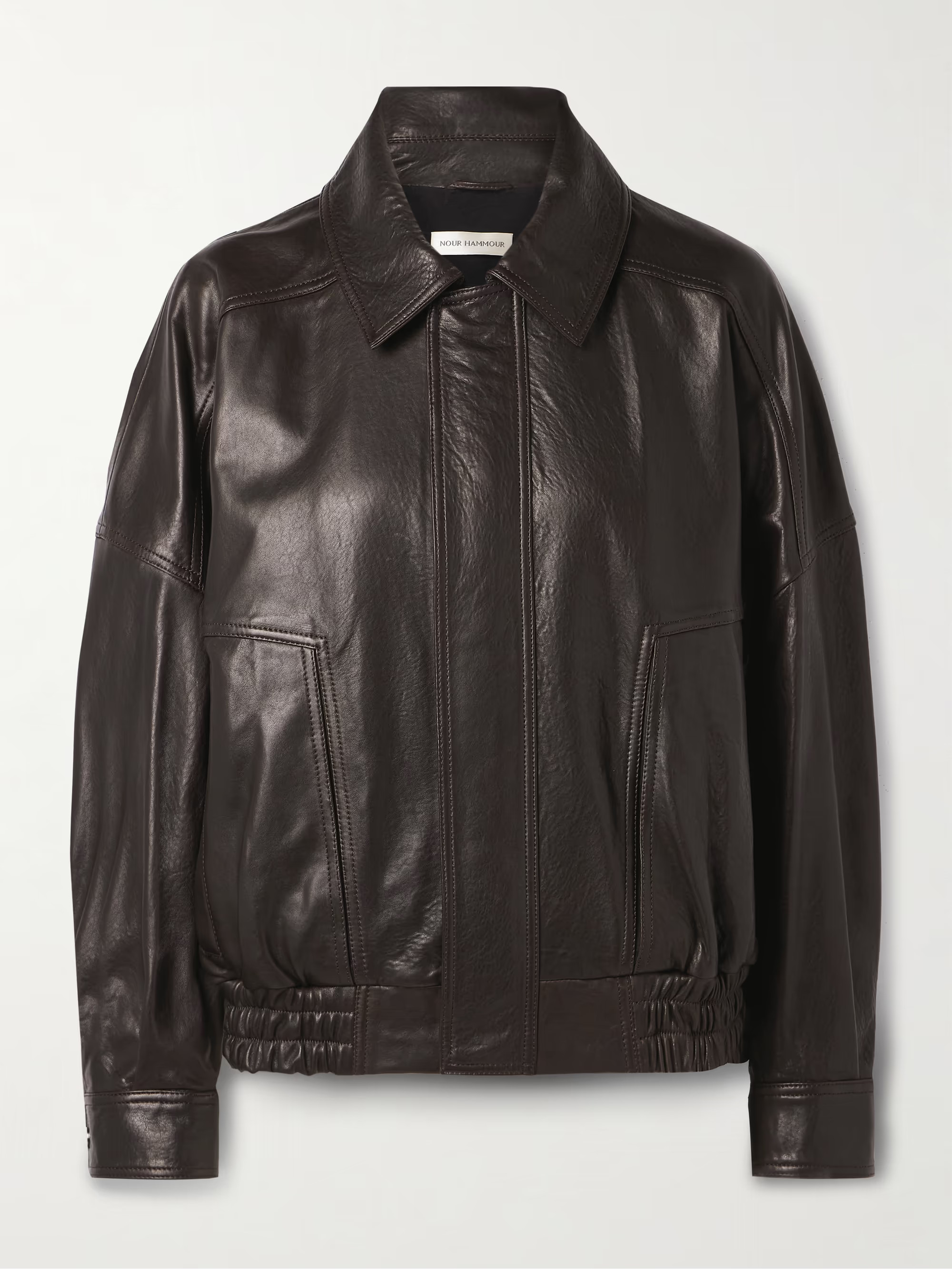 Dalma leather bomber jacket | NET-A-PORTER (US)