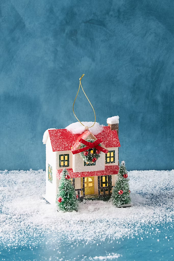 Holiday Home Light-Up Ornament | Anthropologie (US)