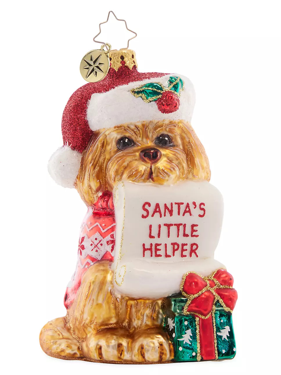 Christopher Radko Festive Furry Friend | Saks Fifth Avenue