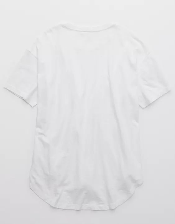 Aerie Distressed Boyfriend T-Shirt | American Eagle Outfitters (US & CA)