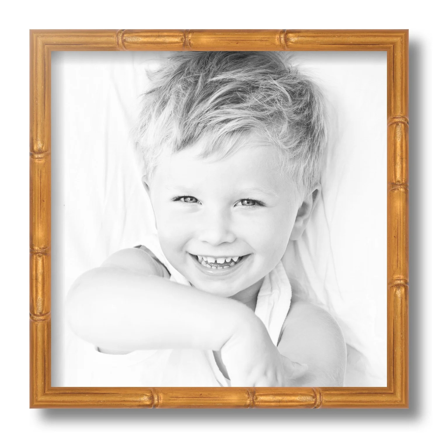ArtToFrames 12x12 Inch Gold Bamboo Picture Frame, This Multi Wood Poster Frame is Great for Your ... | Walmart (US)